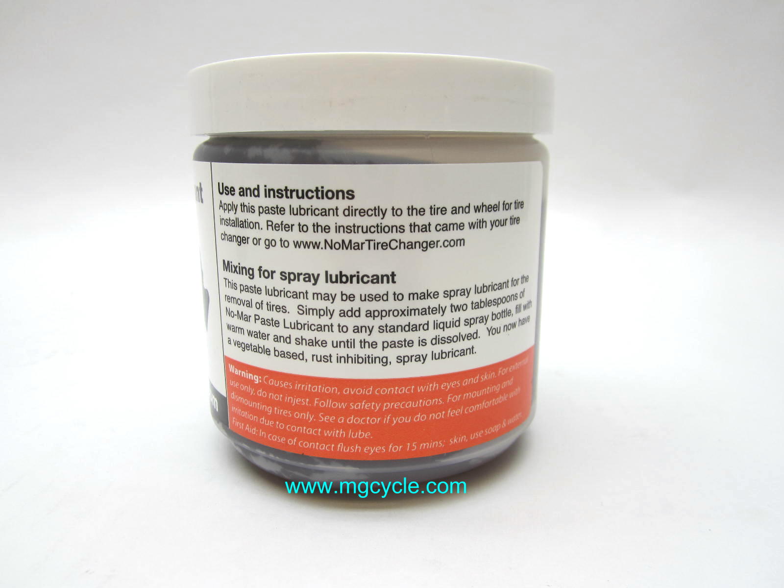 Tire mounting lubricant, 1 pint jar - Click Image to Close