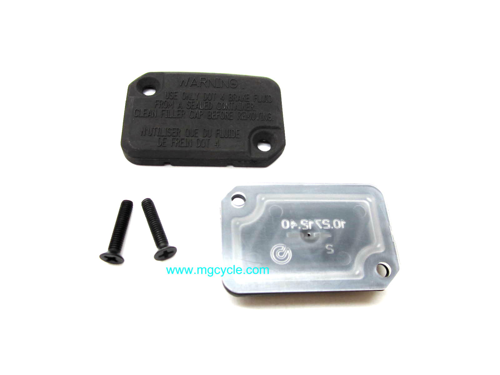 Brembo master cylinder lid kit for many 2001 and later models
