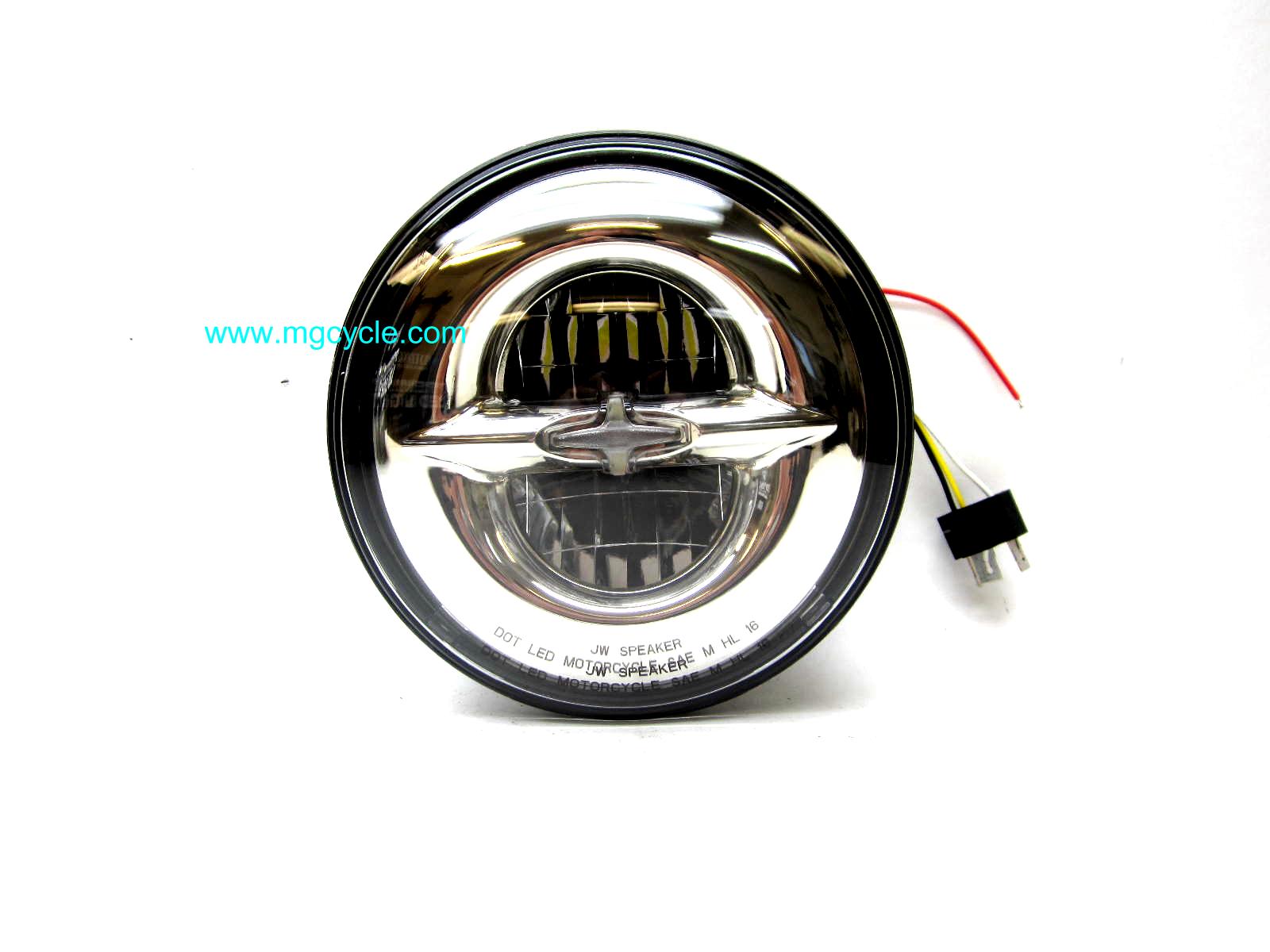 7 inch LED headlight 55/60 watt equivalent - Click Image to Close