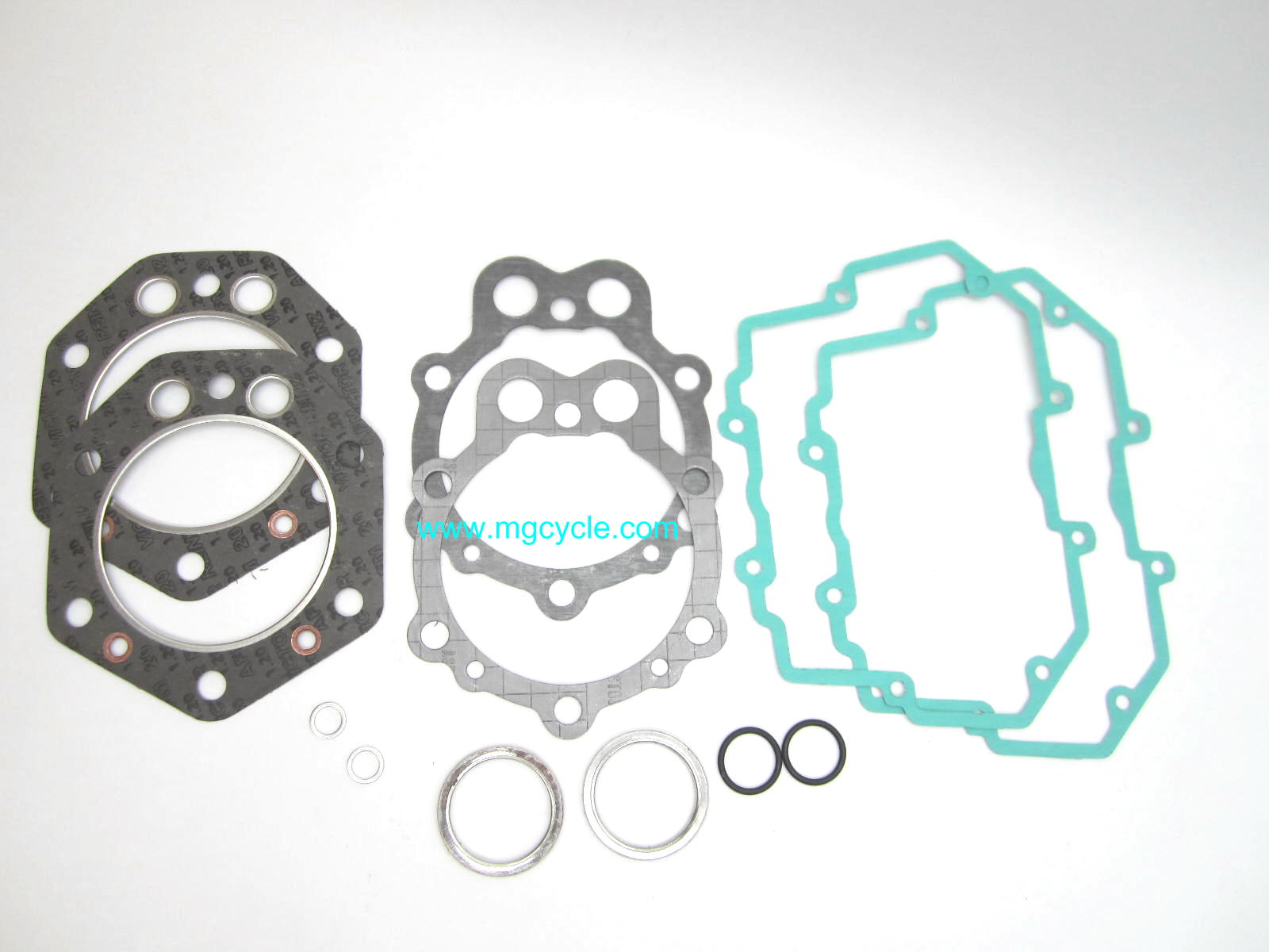 Top end engine gasket set for 1000cc 88mm square heads 1984-1993 - Click Image to Close