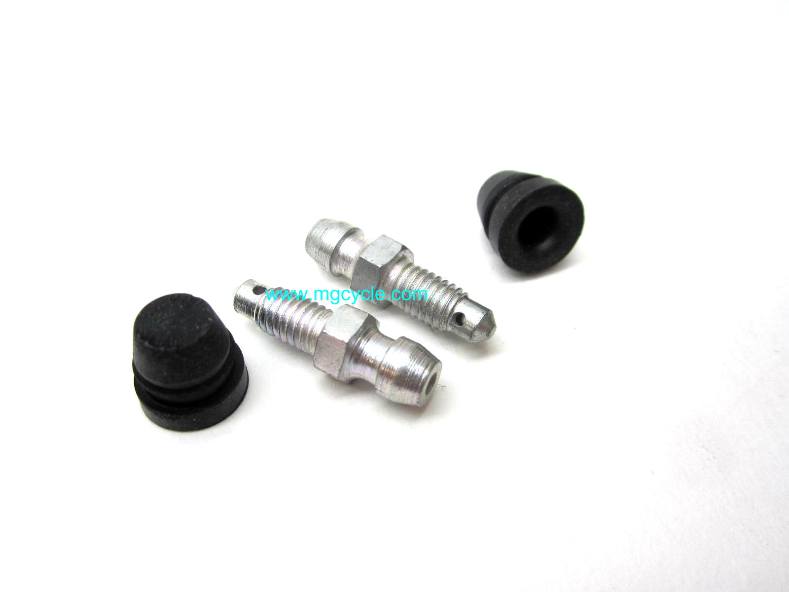 Brembo pack of two 6mm bleeder nipples with caps - Click Image to Close