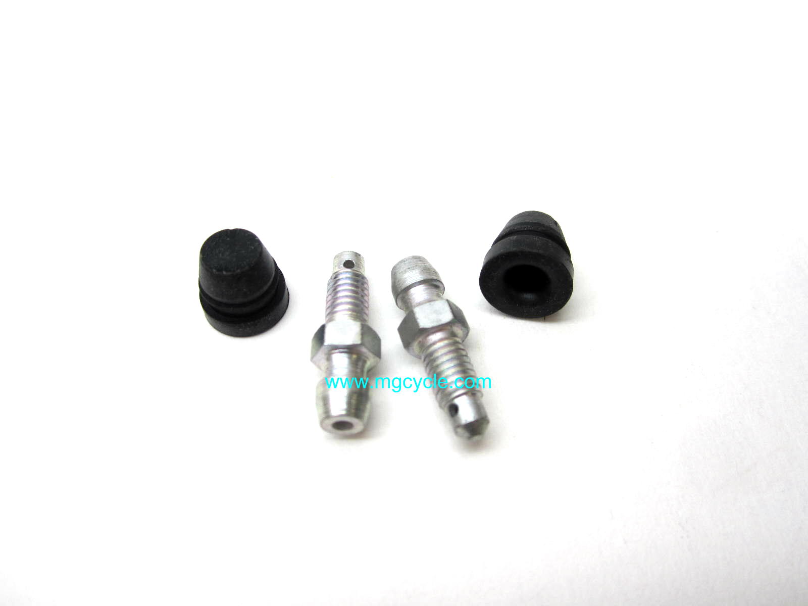 Brembo pack of two 6mm bleeder nipples with caps - Click Image to Close