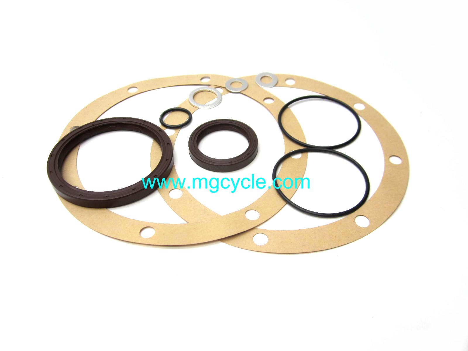 Final drive seal kit for rear disk brake twin shock big twins - Click Image to Close