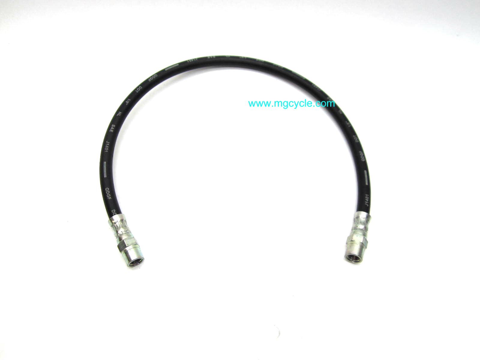 Brake hose, rubber, integrated left front T3 G5 Convert - Click Image to Close