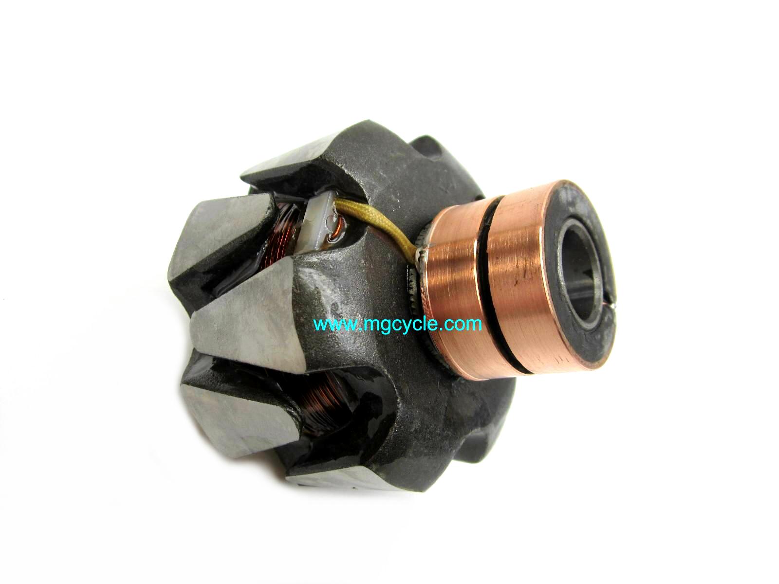 Alternator rotor, ~3.4 ohms for Bosch charging systems Guzzi BMW - Click Image to Close
