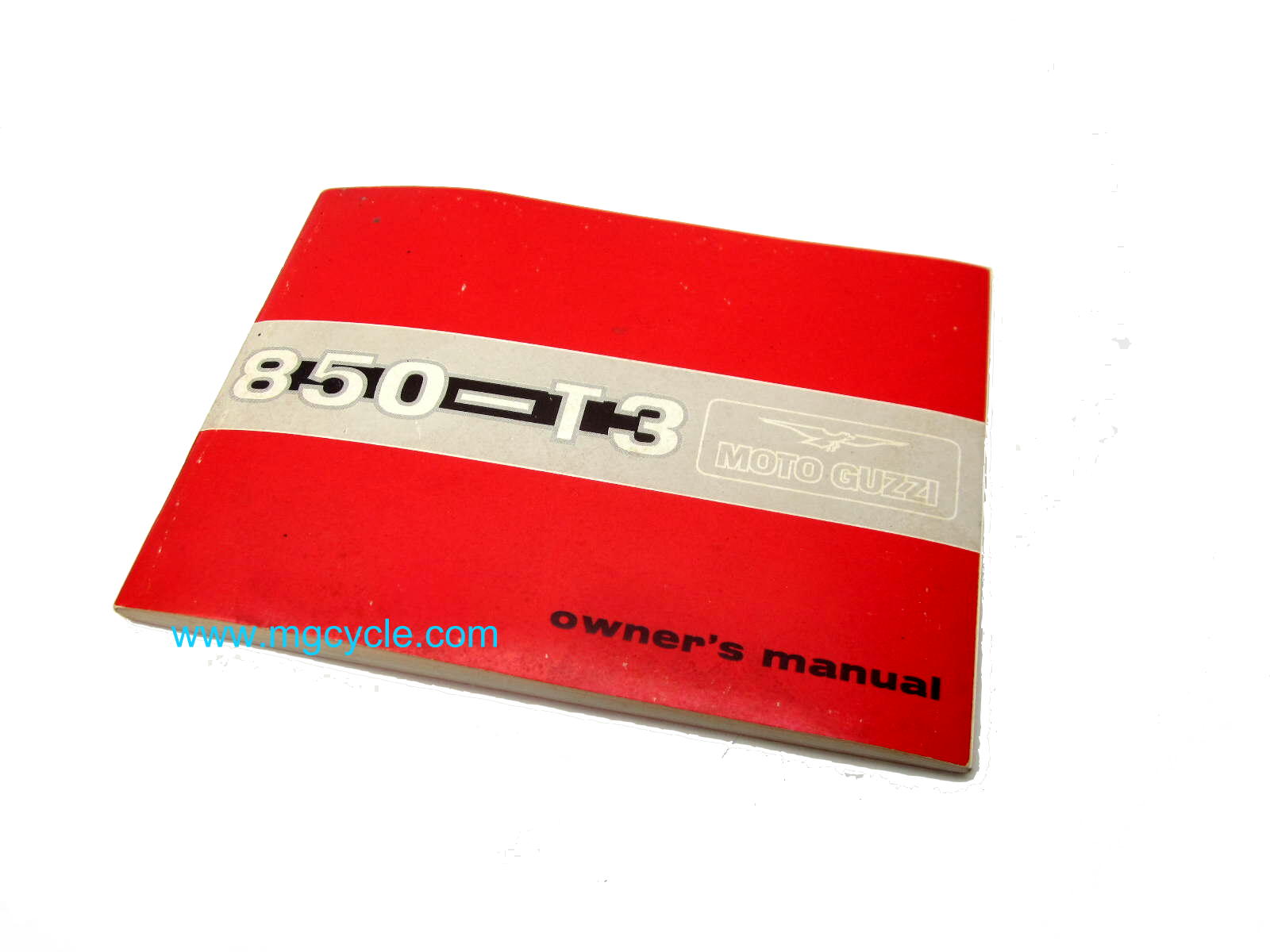 17900051 - $20.00 - Moto Guzzi 850-T3 Owners Manual - English edition : MG  Cycle, Moto Guzzi Parts and Accessories available online at MGCycle.com