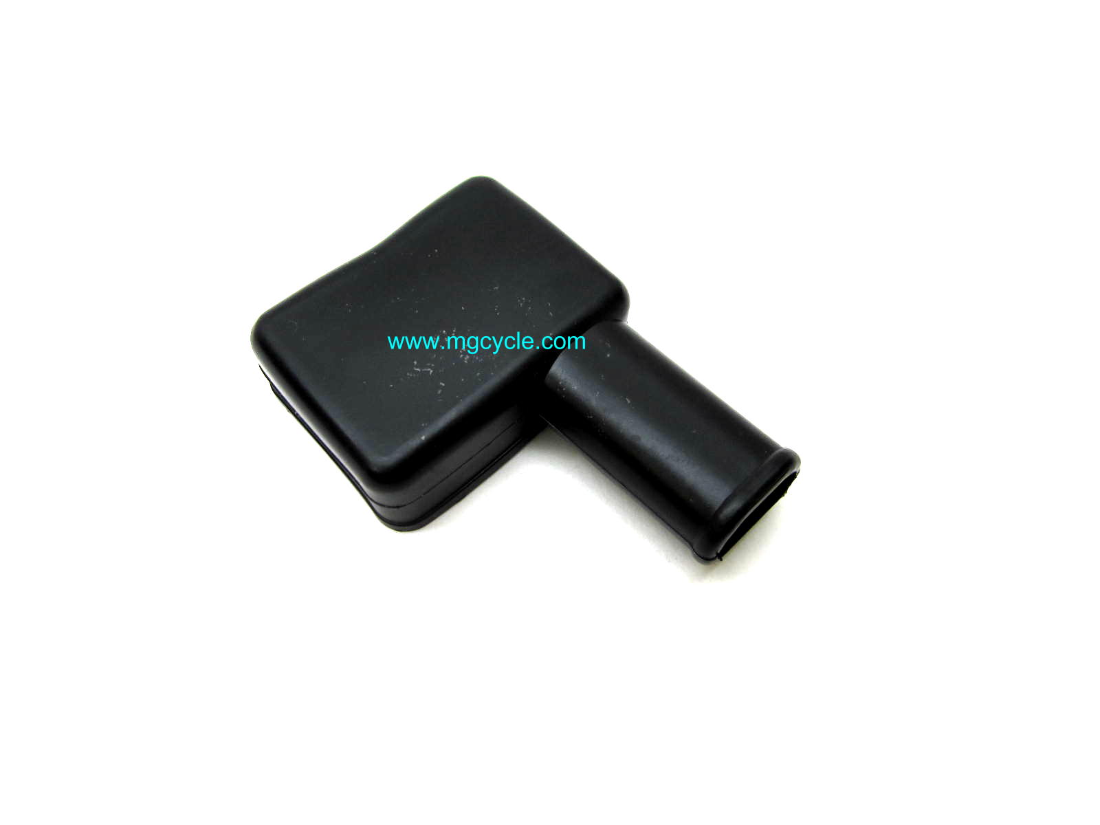 Rectangular rubber boot for battery cable - Click Image to Close