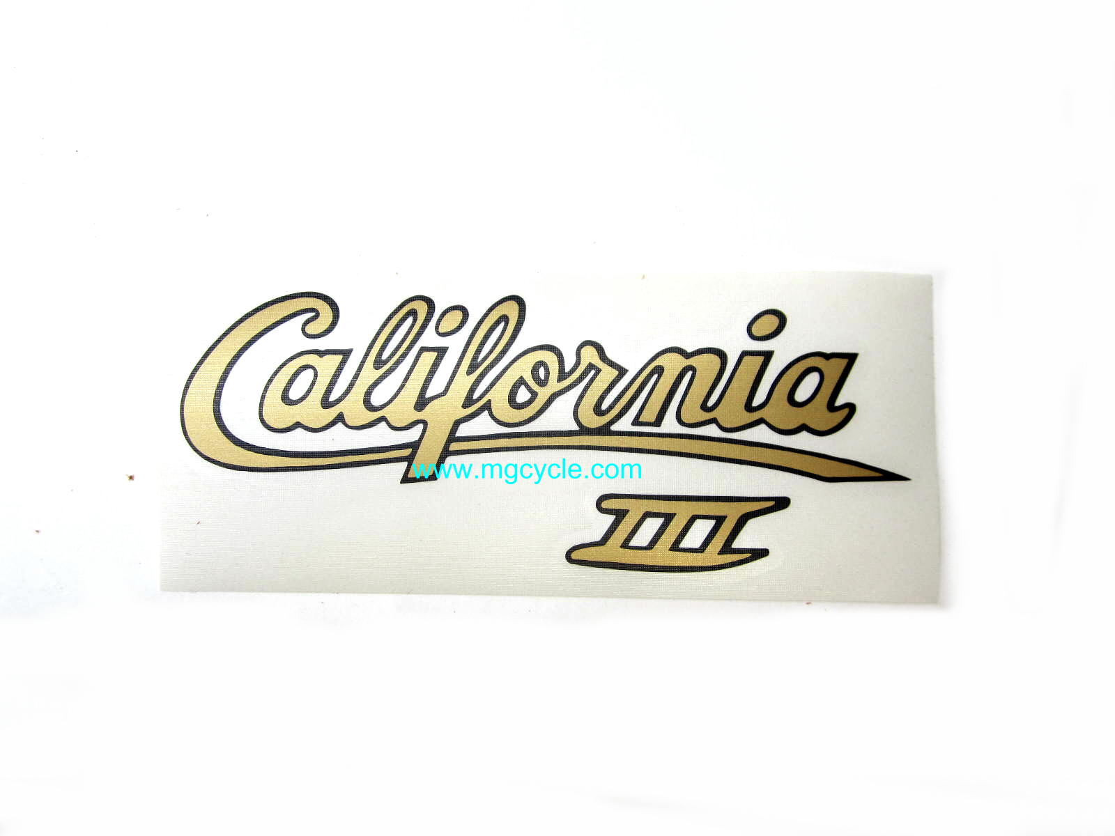 Side cover decal "California III" - Click Image to Close