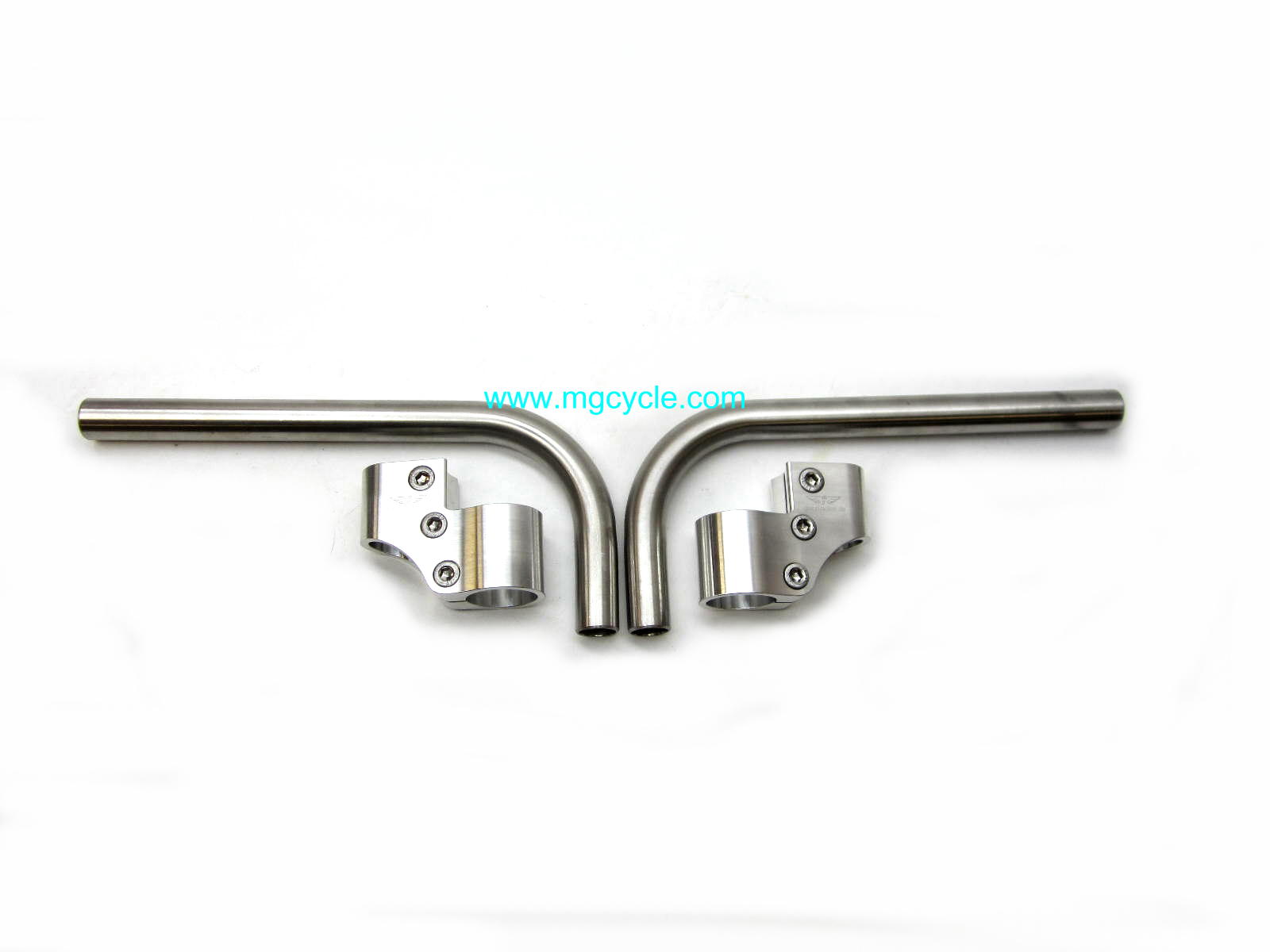 Adjustable clip-on handlebar set \"Verlicchi Touring\" 35mm forks