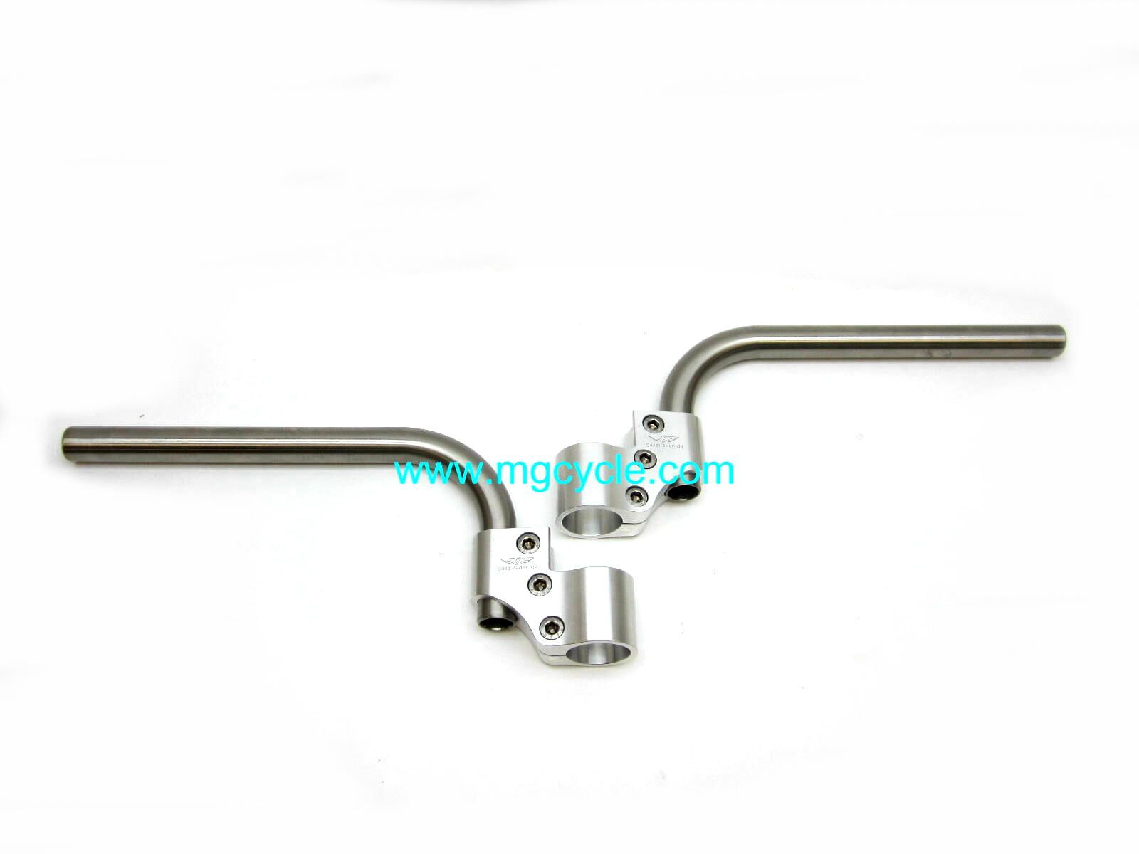 Adjustable clip-on handlebar set \"Verlicchi Touring\" 40mm forks