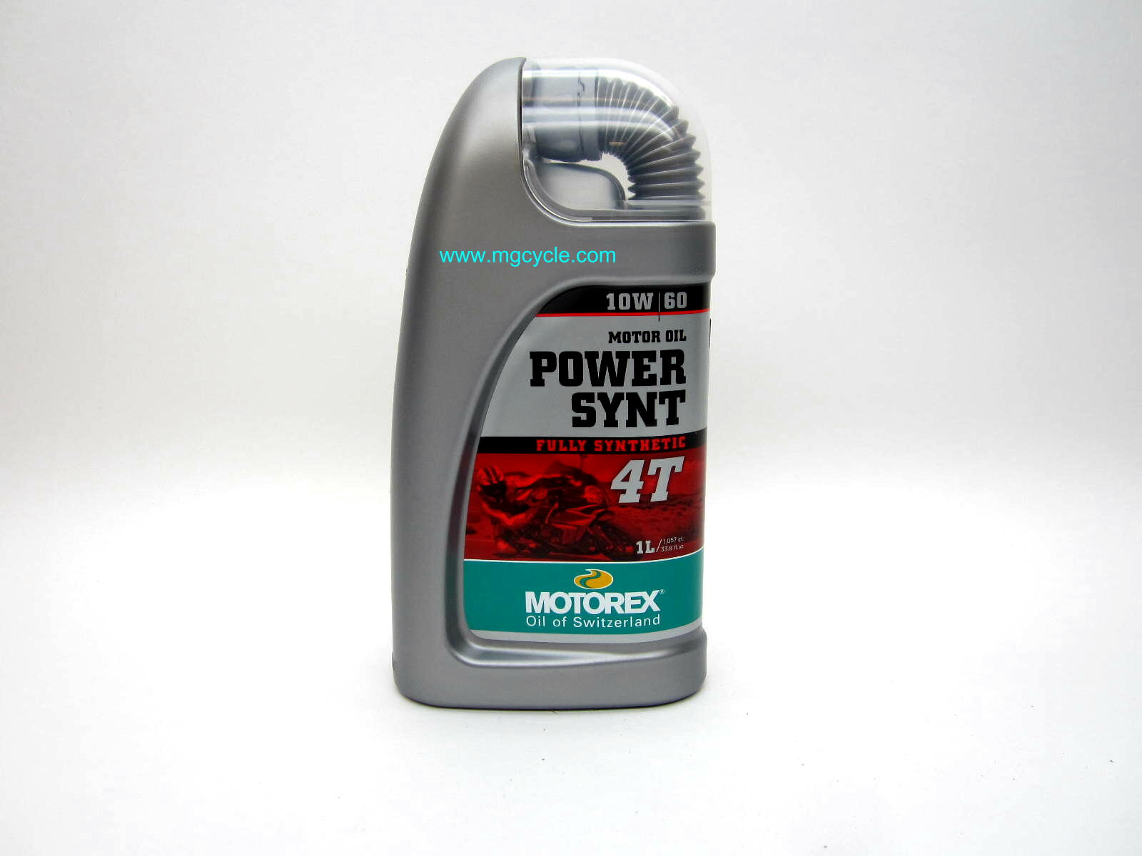 Motorex POWER SYNT 4T 10W60 synthetic motor oil, 1 liter - Click Image to Close