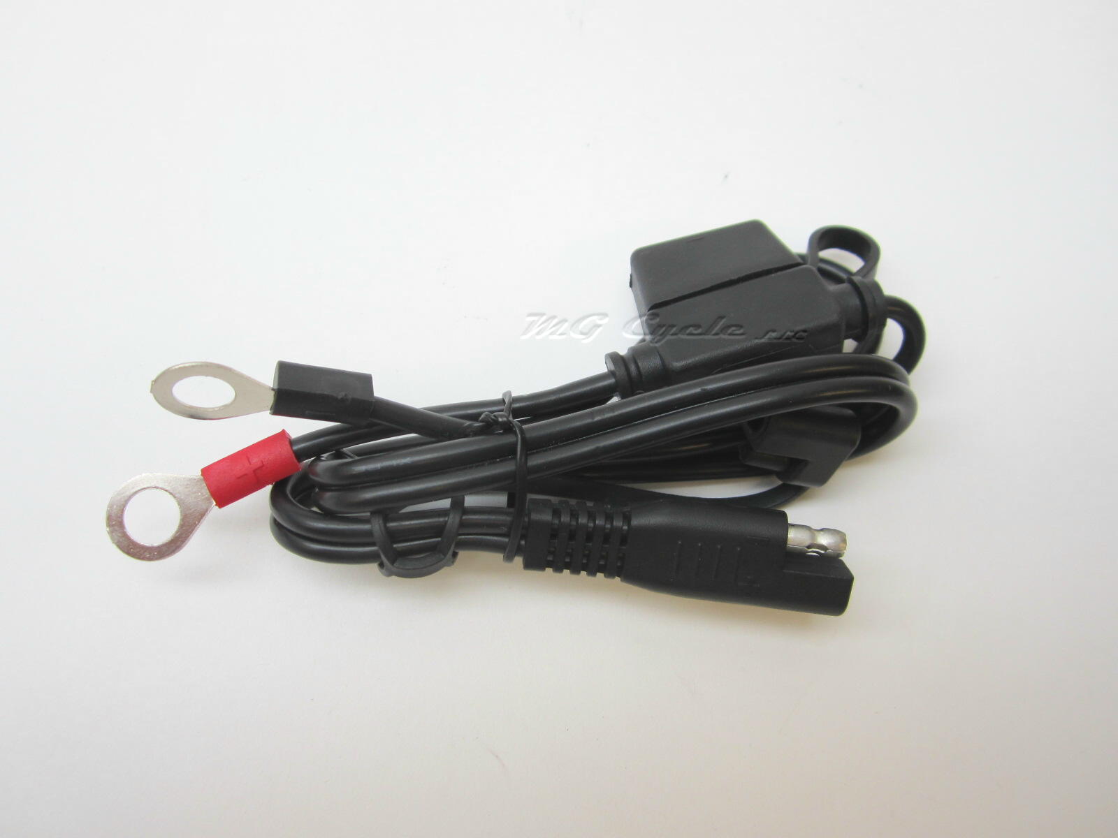battery charger harness, fused ring terminal w quick disconnect - Click Image to Close