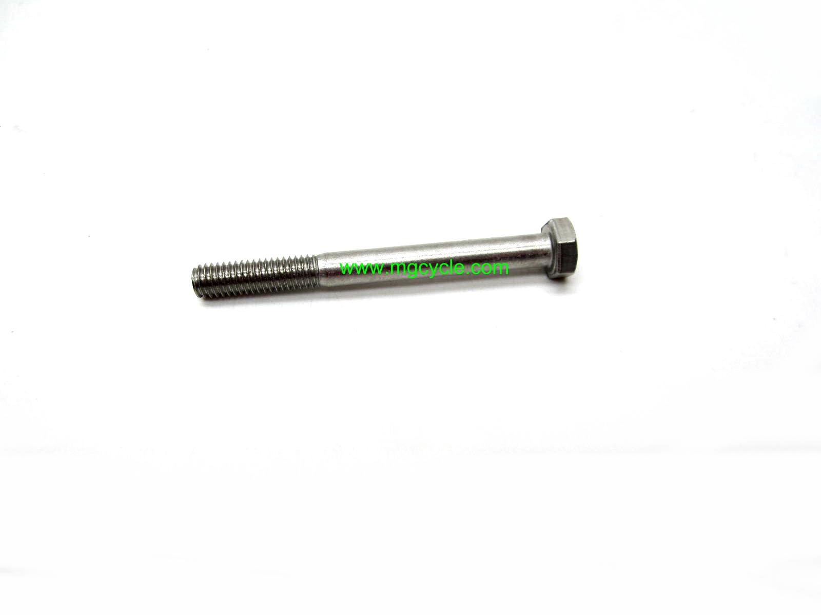 6mm x 60mm hex head bolt, stainless - Click Image to Close