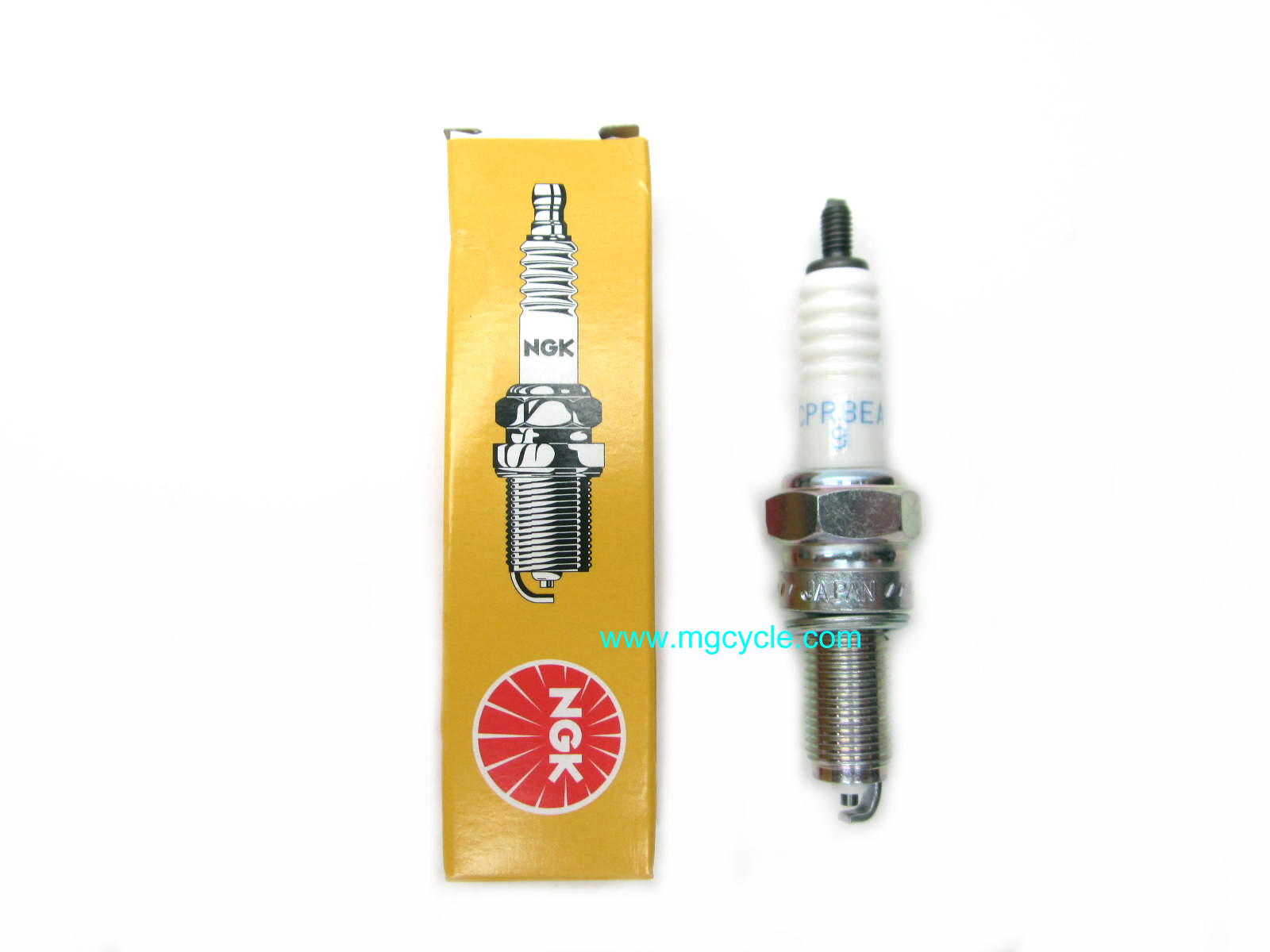 NGK CPR8EA-9 spark plug, alternate for 2013 and later V7s/V9s