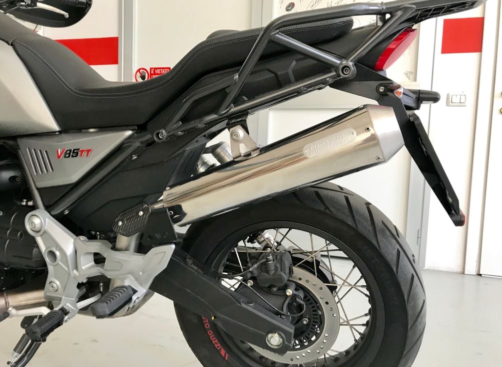 Mistral V85TT polished stainless slip-on