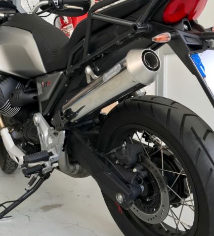 Mistral V85TT satin stainless slip-on