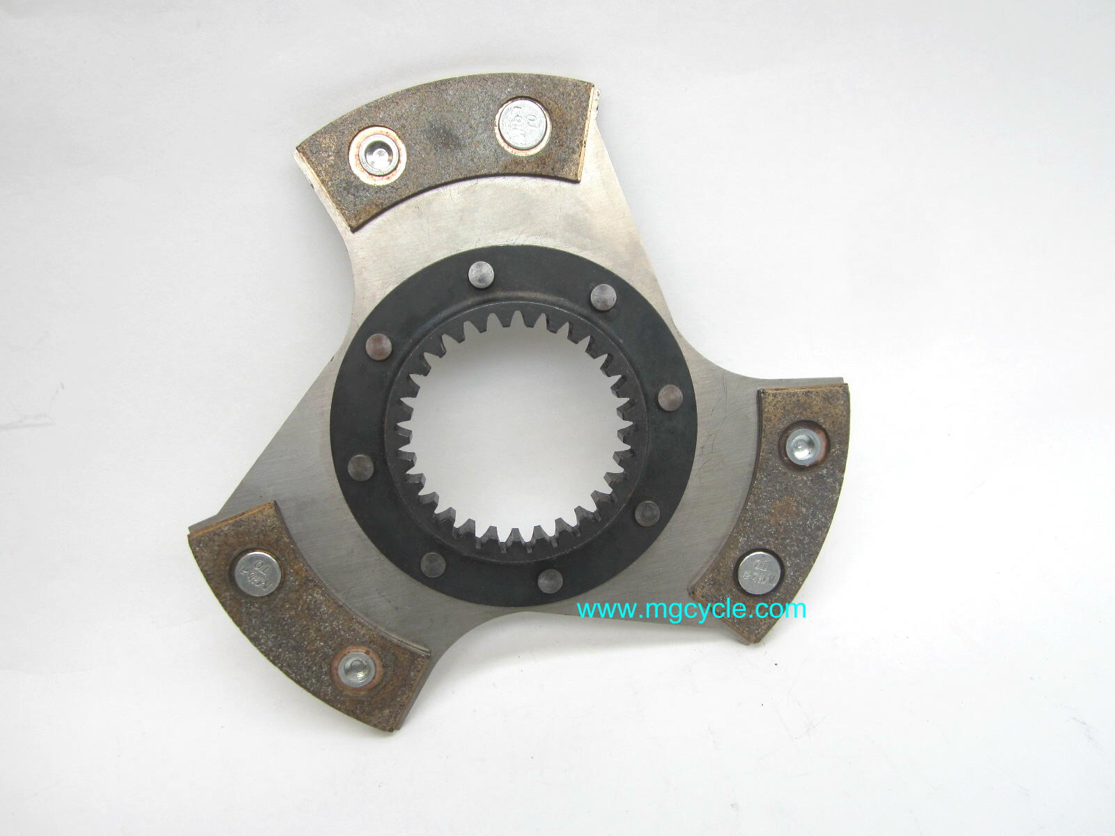 MIBA sintered clutch plate for RAM low inertia clutch