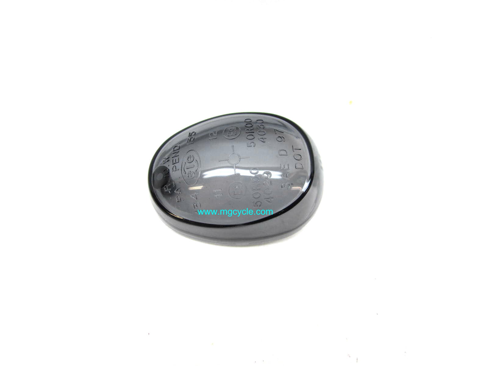 Turn signal lens, all Grisos, smoke version GU06753700