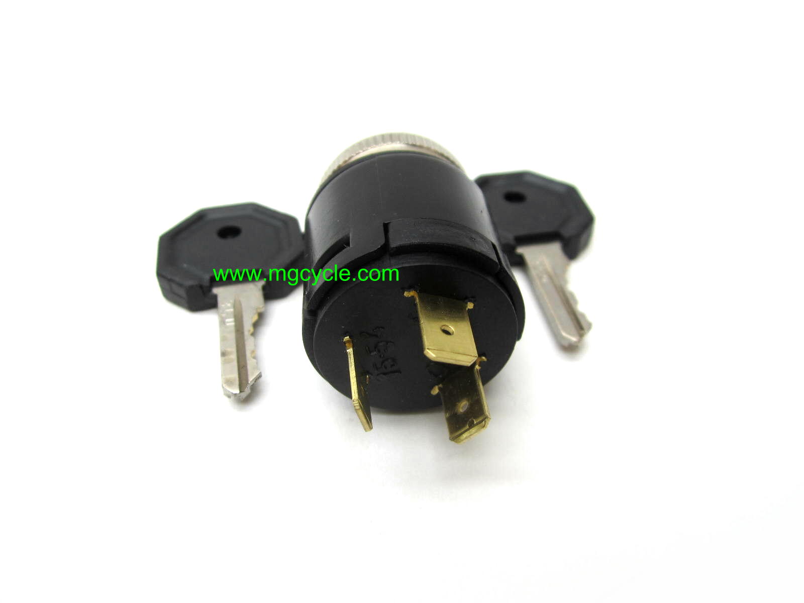 ignition switch, 3 wire, 2 position, Ducati bevel heads - Click Image to Close