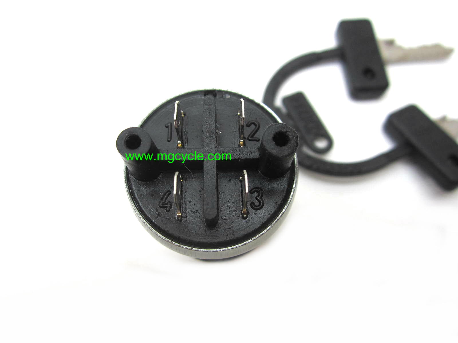 ignition switch, 4 wire, 2 position, Ducati 250 450