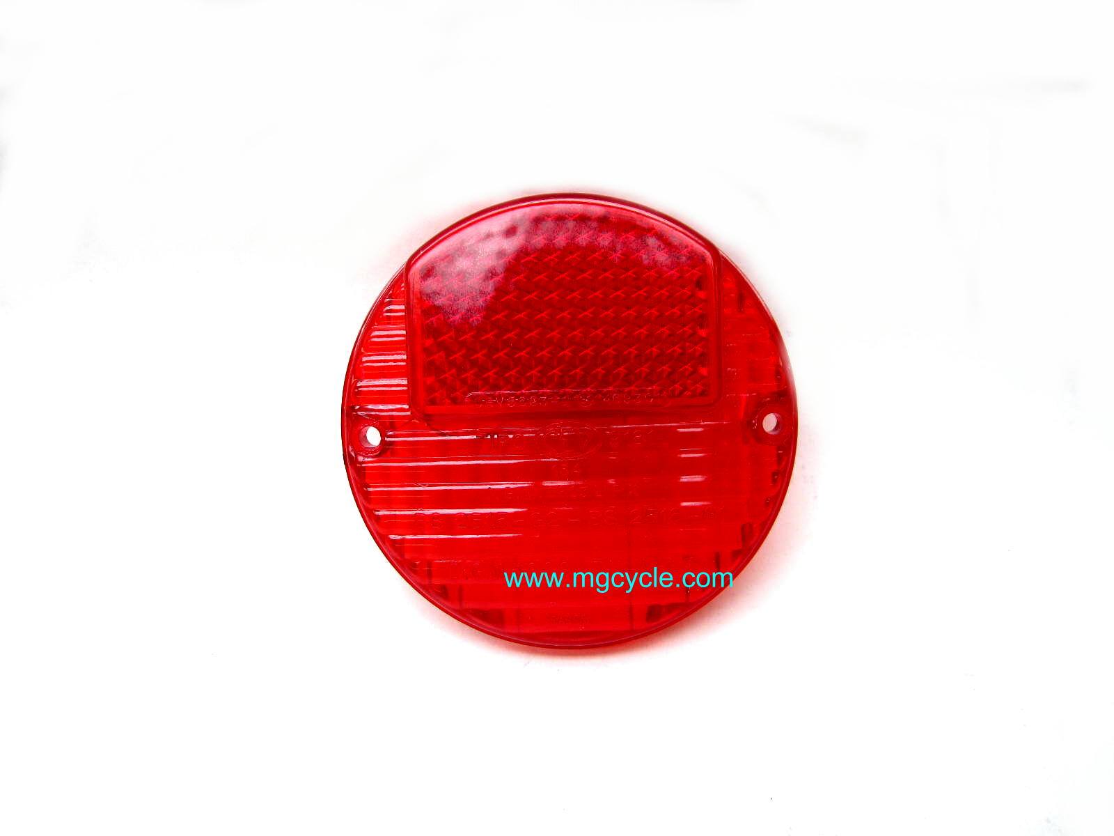 Italian Ambassador Eldorado Ducati tail light lens w/ reflector