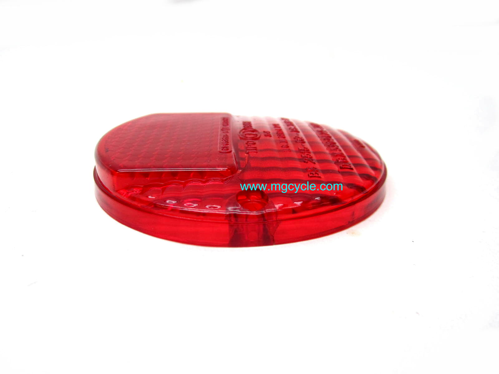 Italian Ambassador Eldorado Ducati tail light lens w/ reflector