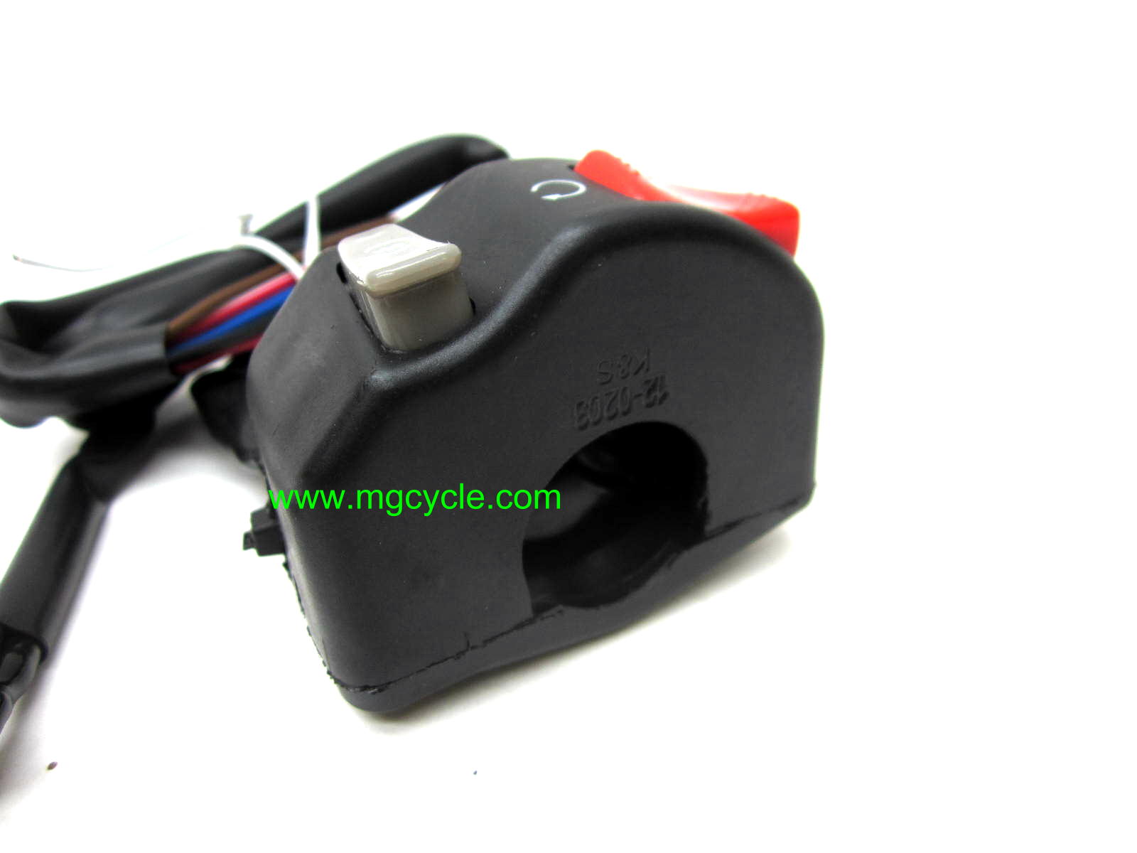 Right handlebar switch, engine start, engine on and off - Click Image to Close