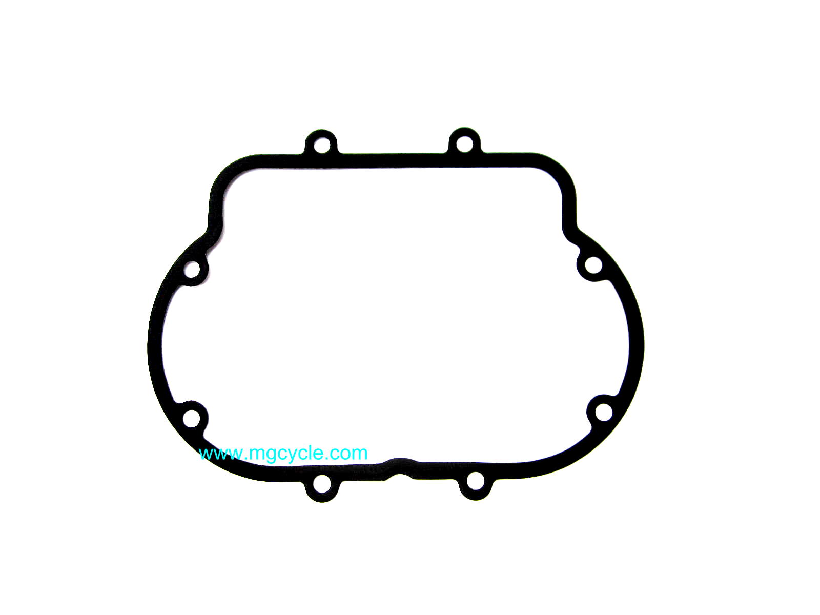 Metal core valve cover gasket, round fin big twins GU12023700