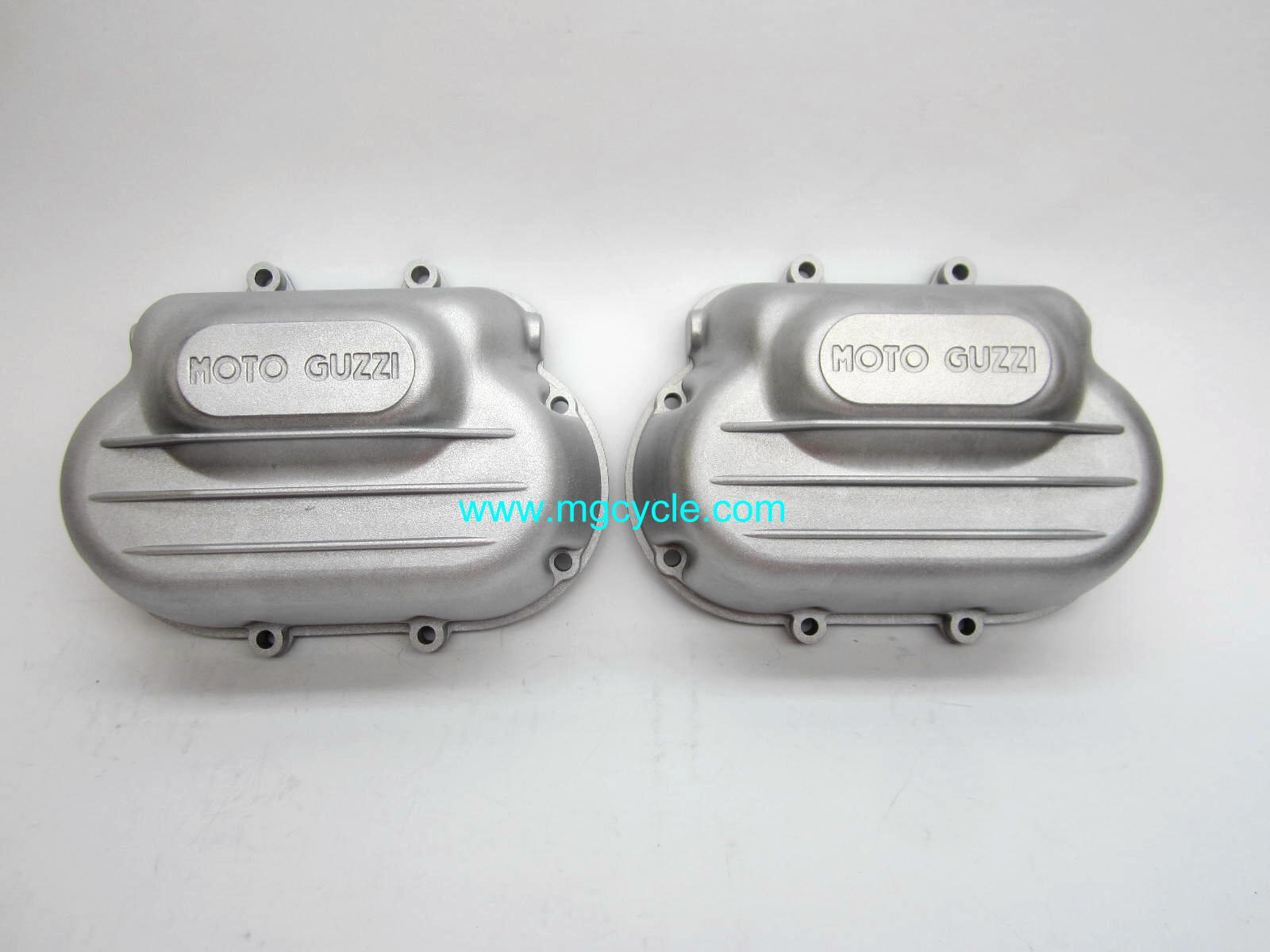 Valve cover set, Eldorado, 850GT, no vent holes, matte finish