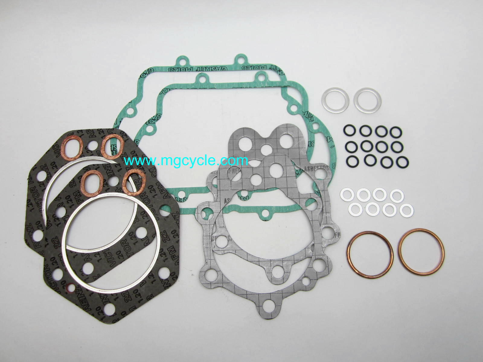 Top end gasket set Ambassador Eldorado V7 Sport w Gilardoni oval - Click Image to Close