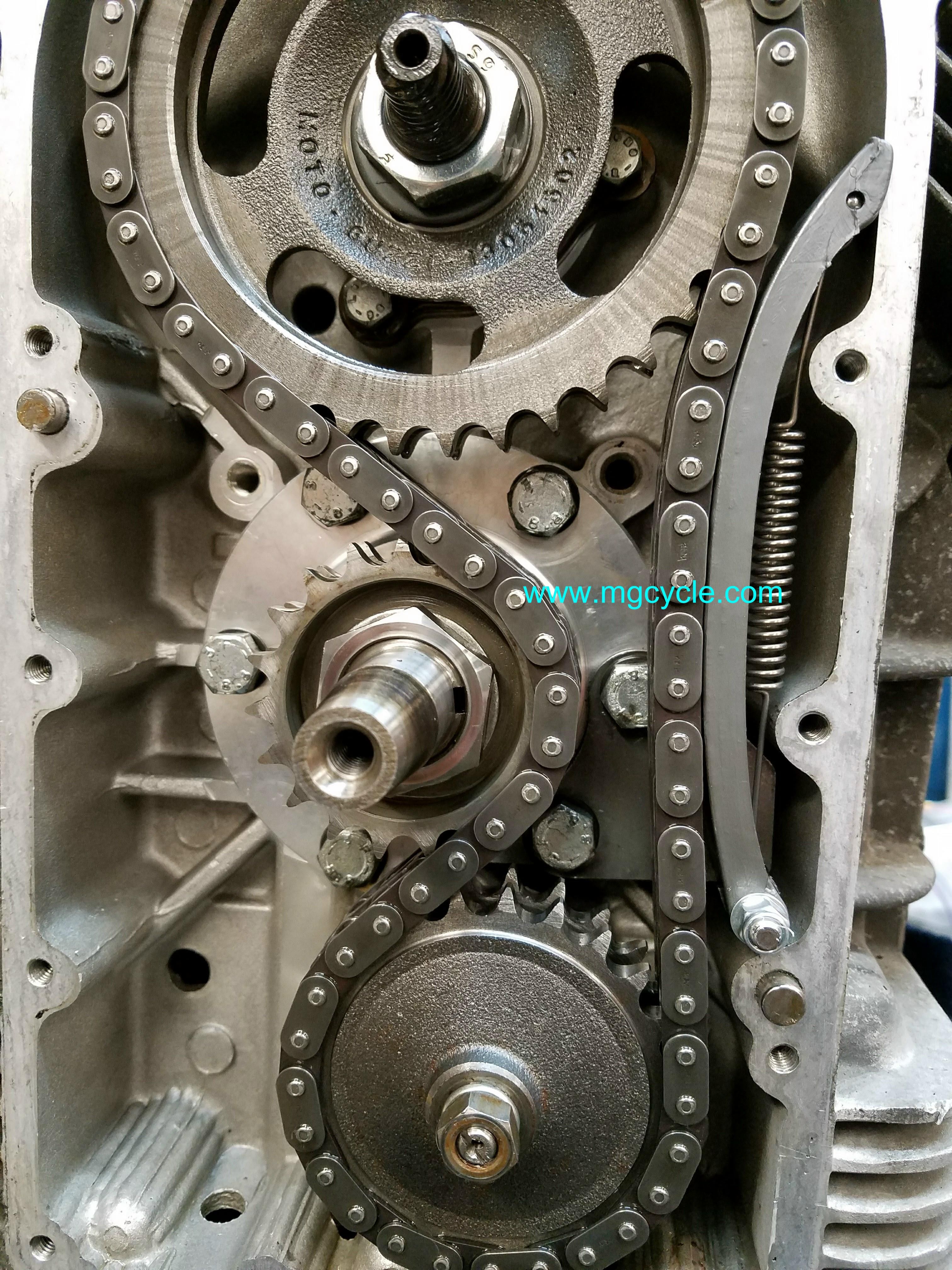 Automatic timing chain tensioner, big twins to 2005 GU30057810