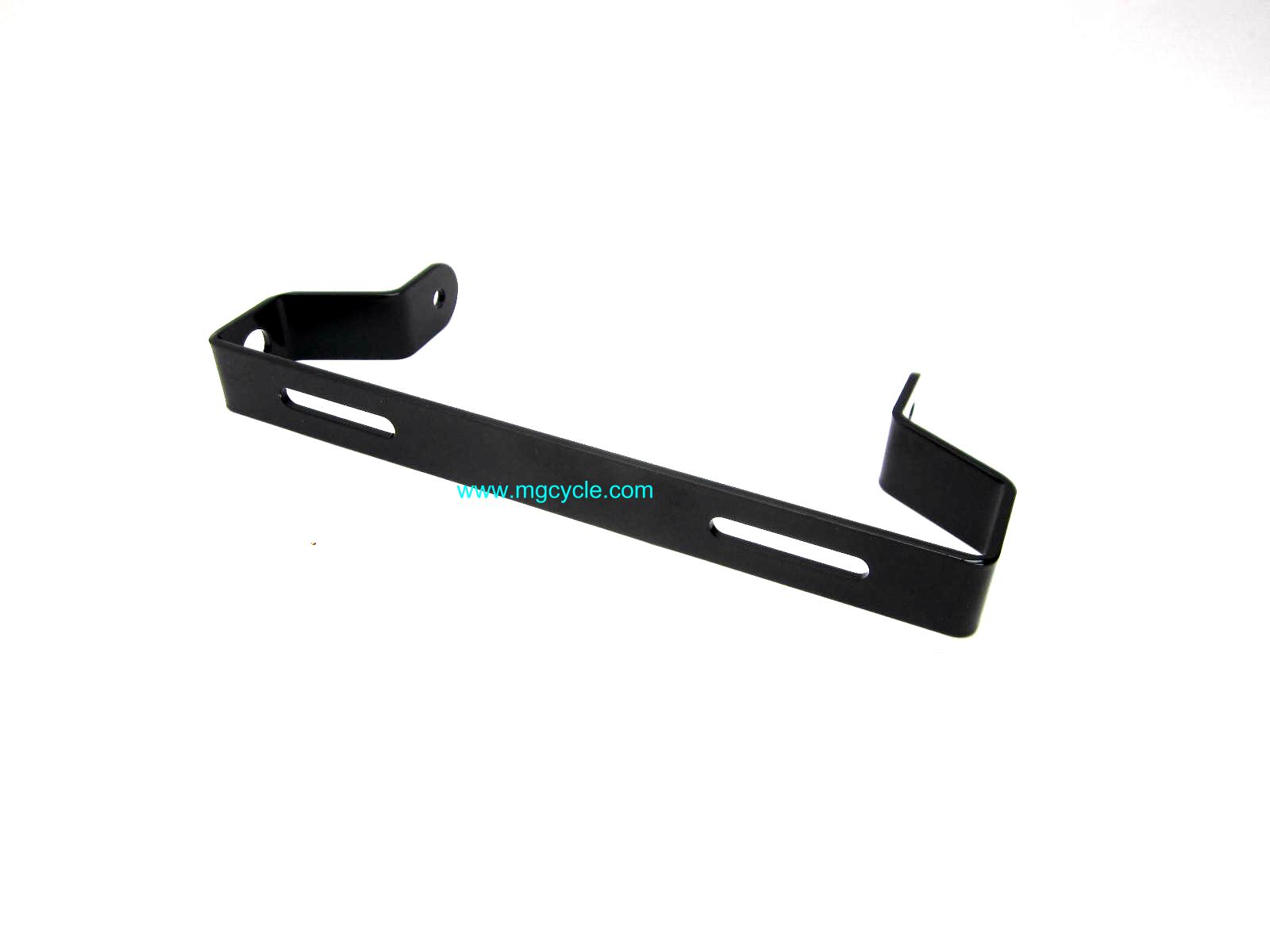 Rear turn signal mounting bracket, Amb, Eld, black powdercoat