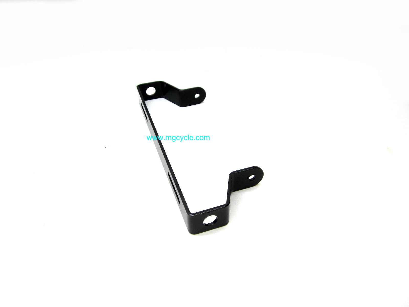 Rear turn signal mounting bracket, Amb, Eld, black powdercoat