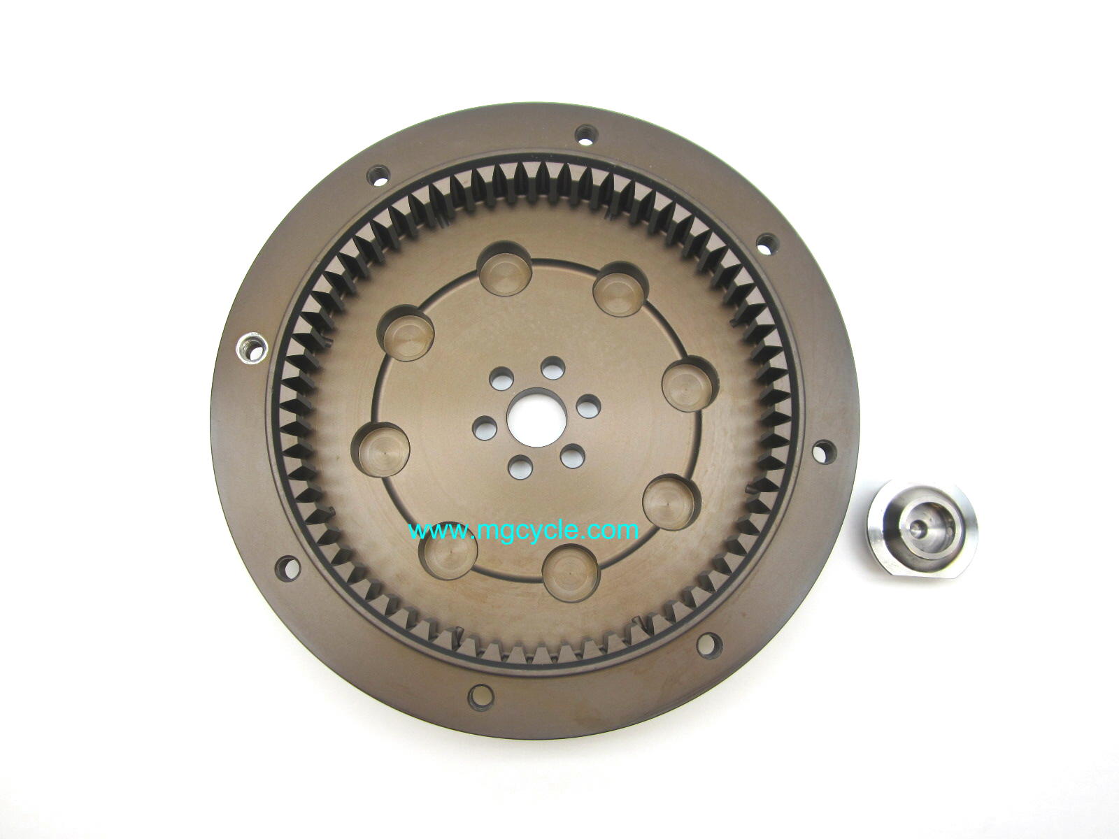 Lightweight aluminum flywheel, 8 spring dual plate clutches - Click Image to Close