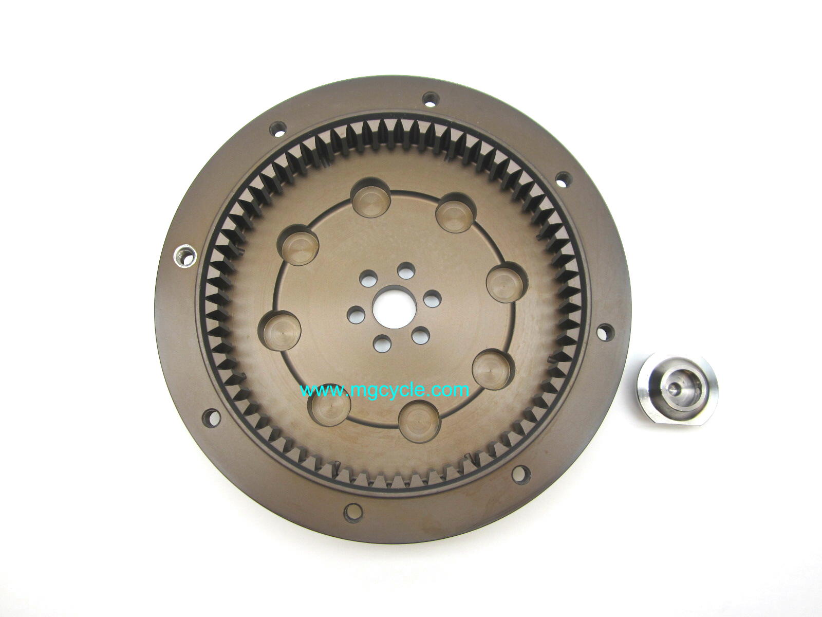 Lightweight aluminum flywheel, 8 spring dual plate clutches