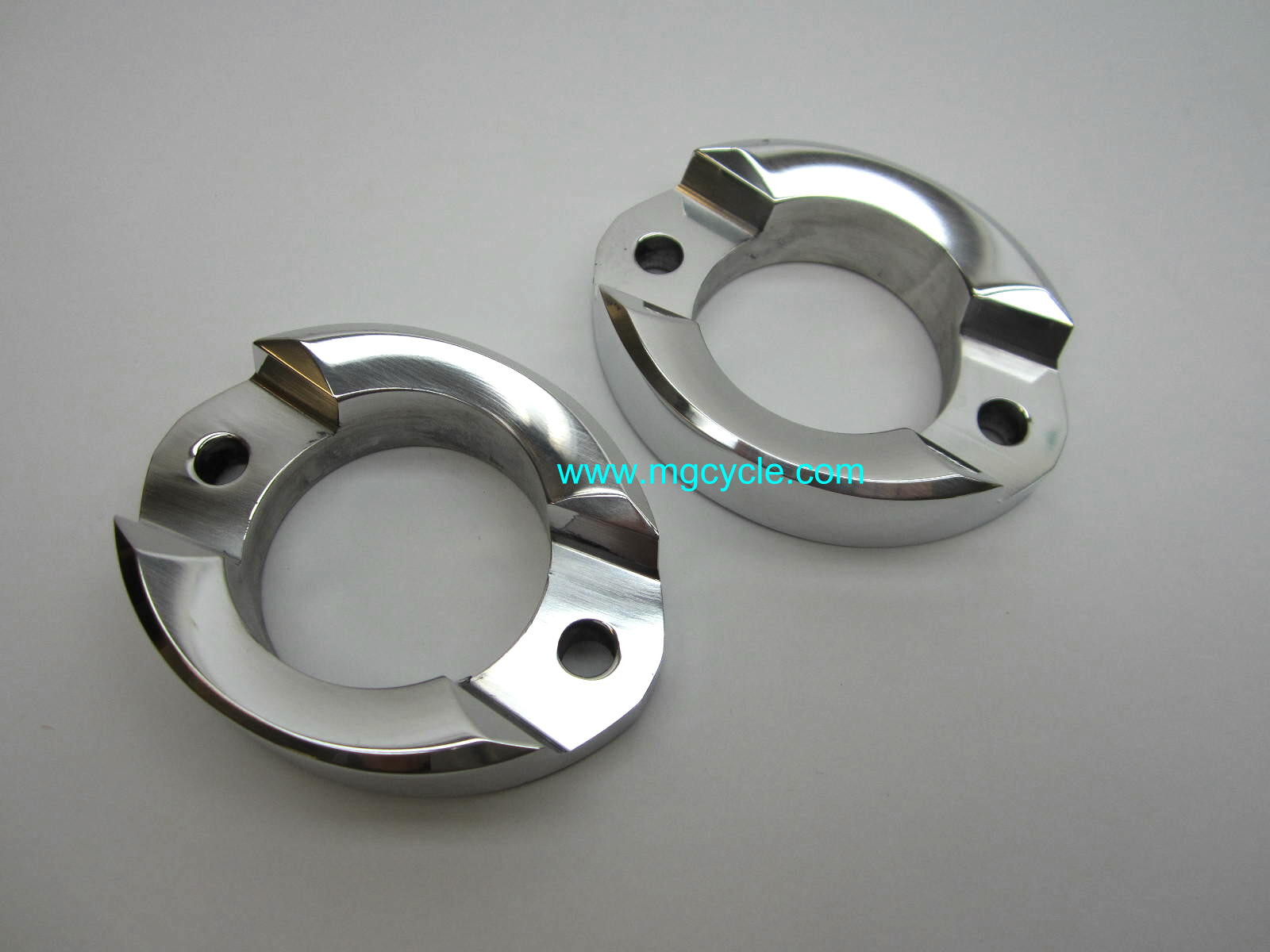 CNC aluminum exhaust flange, big ~48mm hole for 850 LeMans 1/2 - Click Image to Close