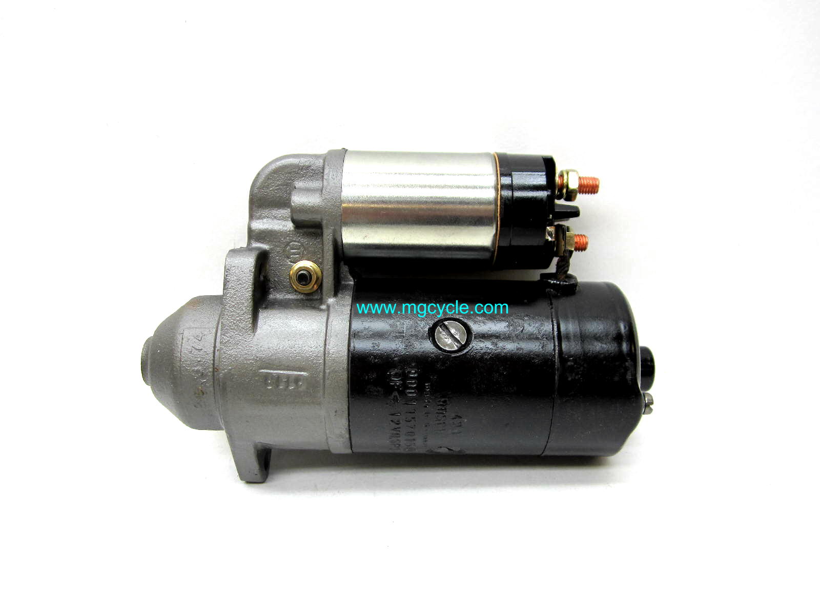 Bosch starter, re built Guzzis starting w/V7 Sport