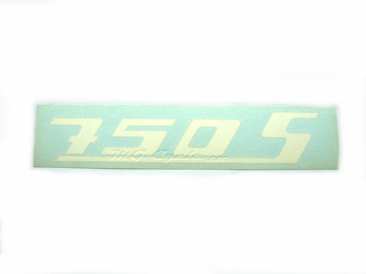 Tool box decal, 750S, white