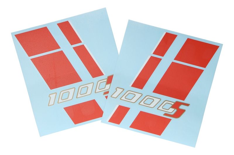 Moto Guzzi Sticker kit side cover orange 1000 S