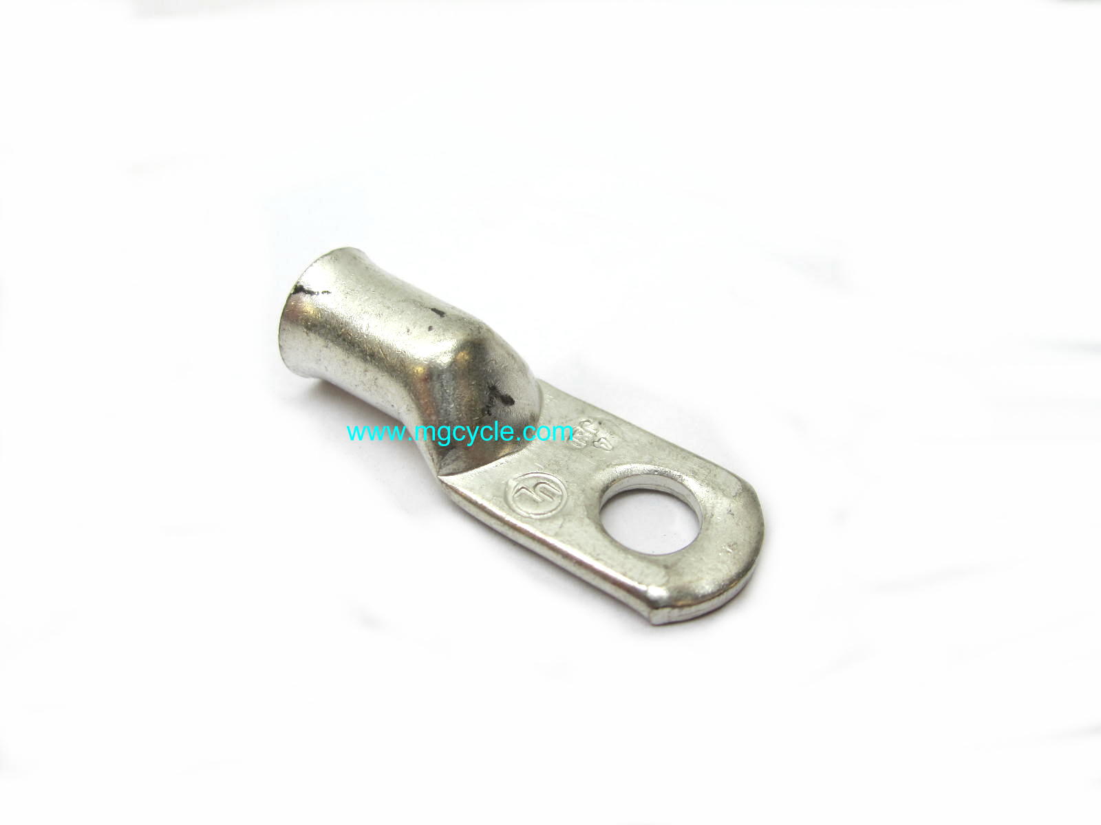 6mm battery cable lug, copper terminal, 4 gauge - Click Image to Close