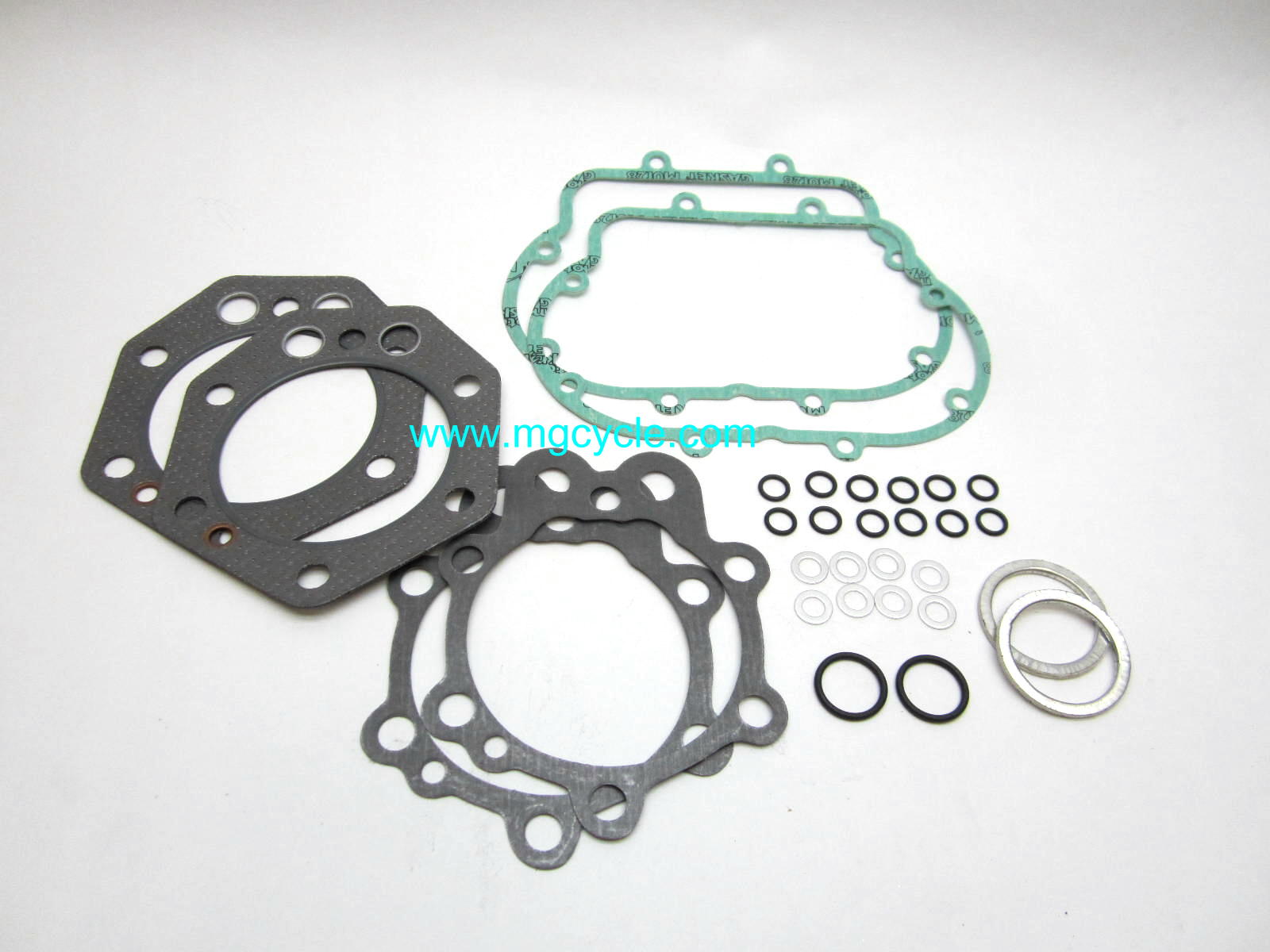 Top end engine gasket set for 1000cc 88mm round heads - Click Image to Close