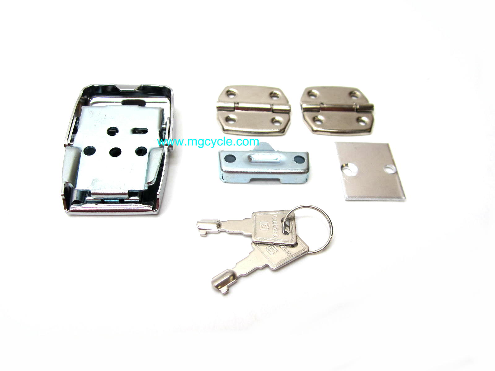 Hinge, latch and lock set for T3 Convert G5 saddlebag - Click Image to Close