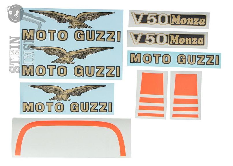 includes delivery CutGrafix Moto Guzzi California Tank decal set 