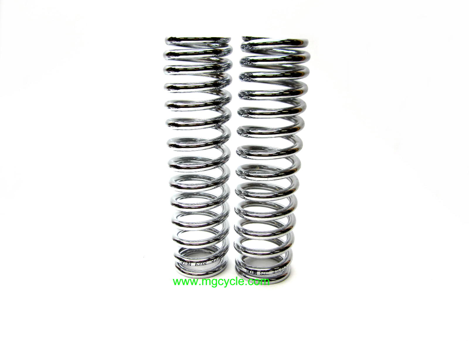 Ikon 235mm heavy spring set, chrome, 235-26/34/43CH - Click Image to Close