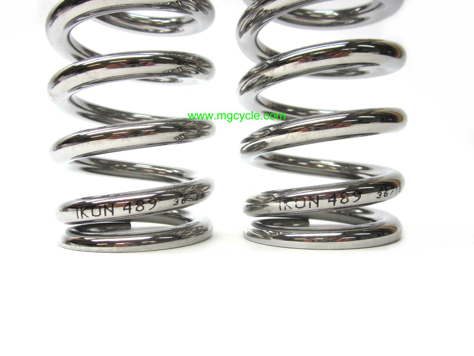 Ikon 235mm extra heavy spring set, chrome 235-32/41/52