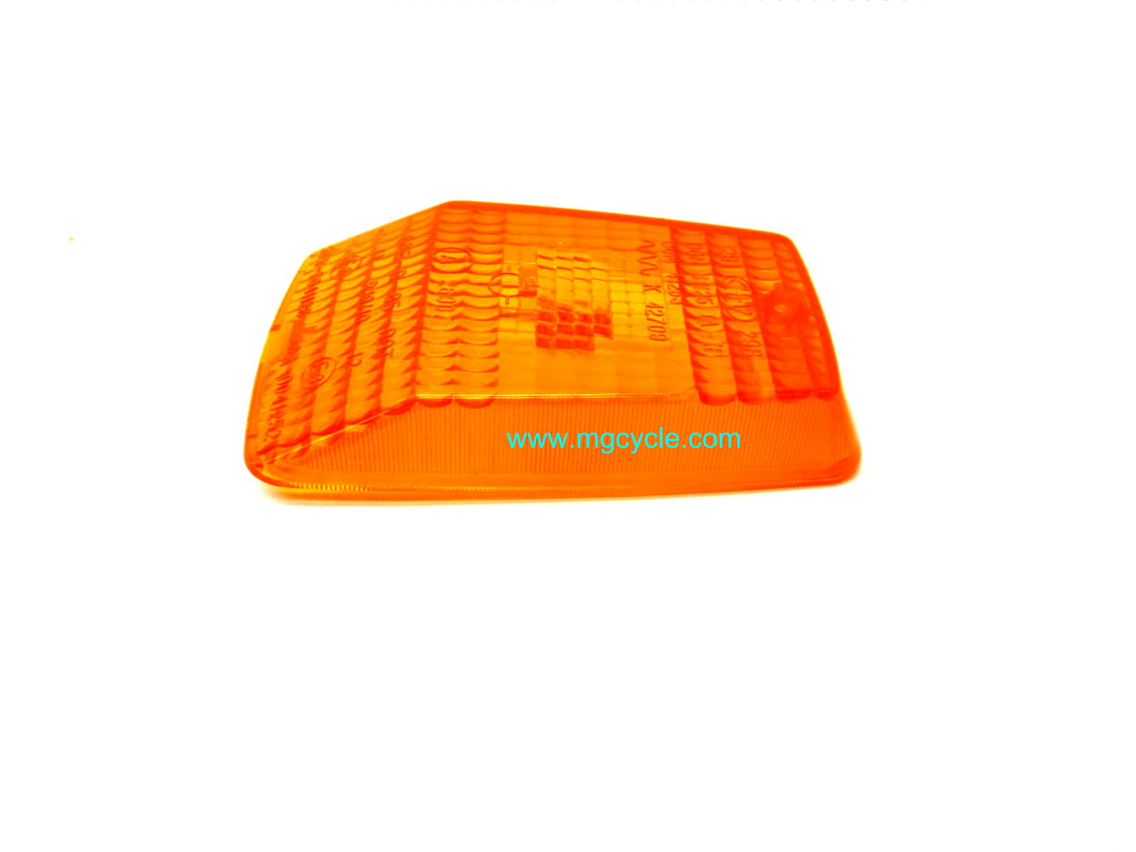 Lens, turn signal, LM5, SP3, Strada, Cal3, MilleGT GU23753710 - Click Image to Close