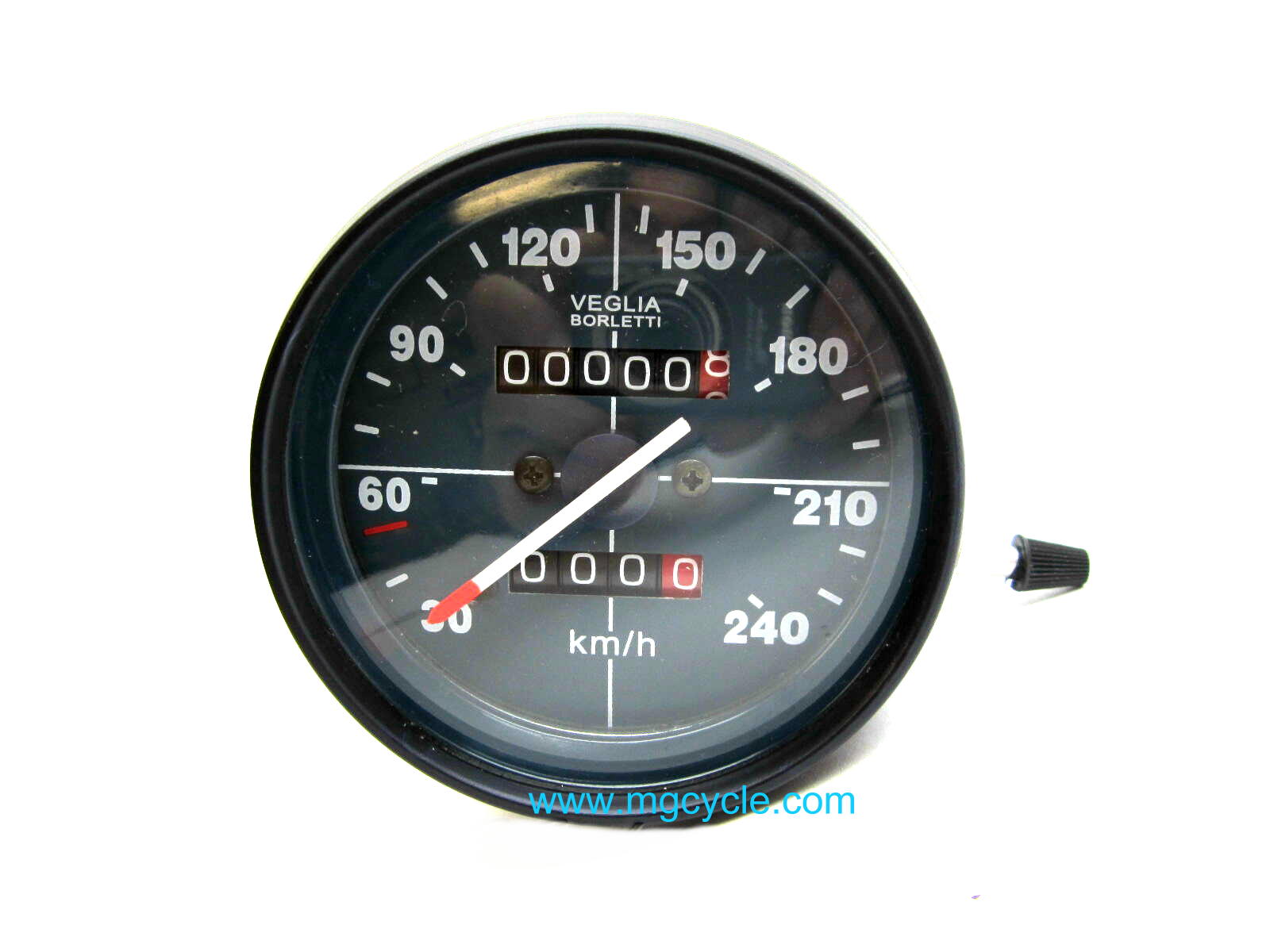 Vintage Moto Morini Veglia Borletti Speedometer Speedo 0-120 MPH Gauge  Clock