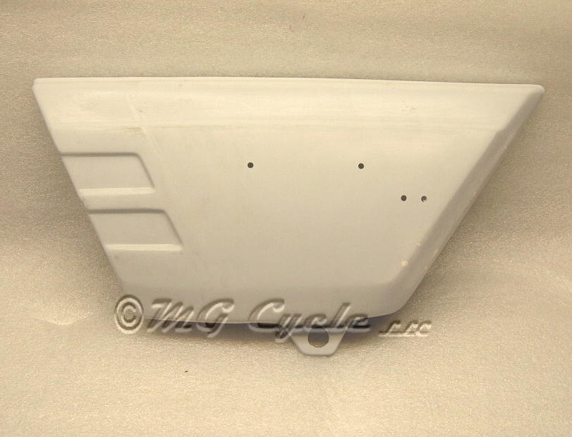 Battery cover, side cover, LM3 left bare fiberglass reproduction - Click Image to Close