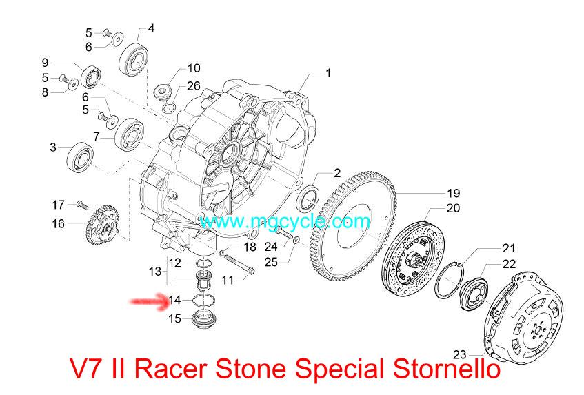 Oring transmission filter screen, trans drain V7 II & III, V9 - Click Image to Close