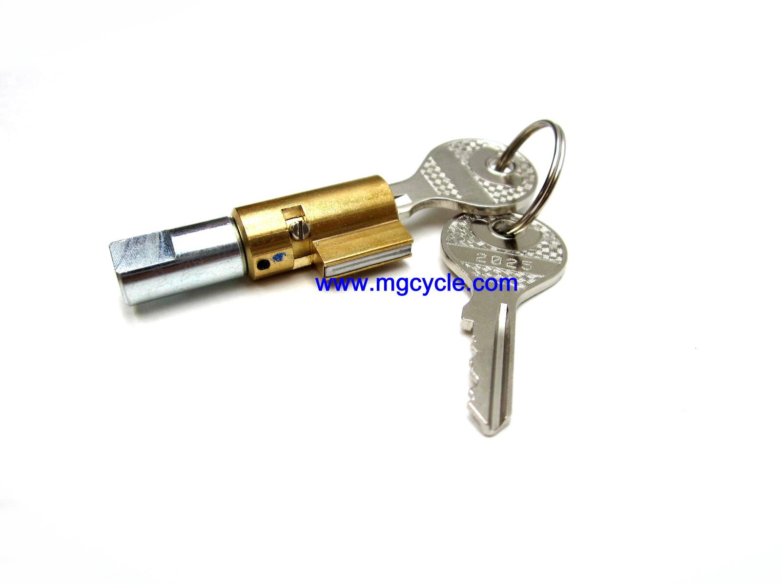 Fork lock, steering lock with keys Eldo T T3 G5 Convert LM1/2 SP - Click Image to Close